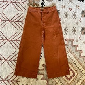 MADEWELL - High-waisted wide leg pants - Size 28